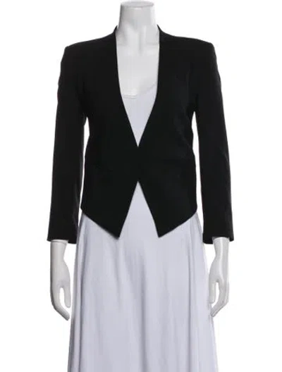 Pre-owned Helmut Lang Wool Jacket In Black