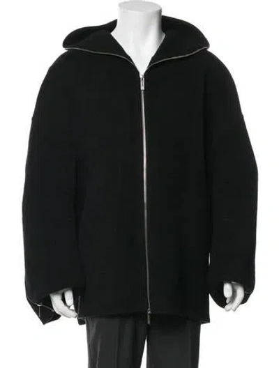Pre-owned Helmut Lang Wool Jacket In Black