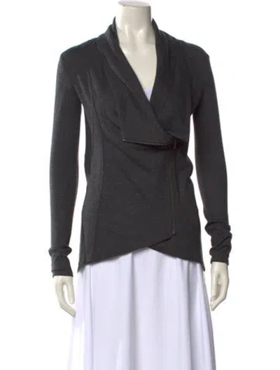 Pre-owned Helmut Lang Wool Jacket In Gray