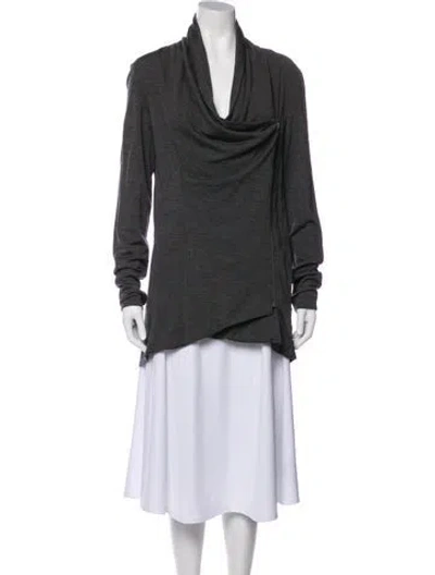 Pre-owned Helmut Lang Wool Jacket In Gray