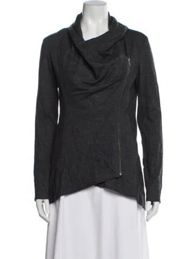 Pre-owned Helmut Lang Wool Jacket In Gray
