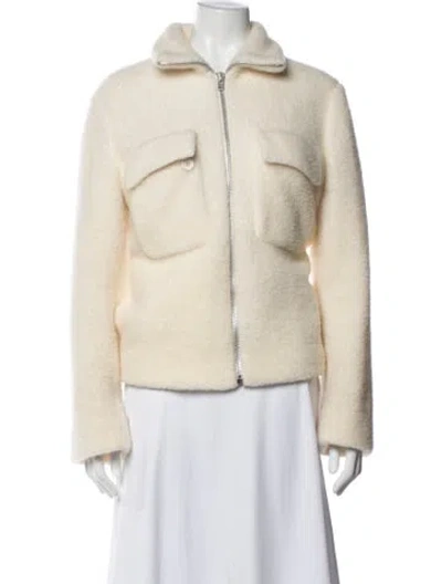 Pre-owned Helmut Lang Wool Jacket In Neutral