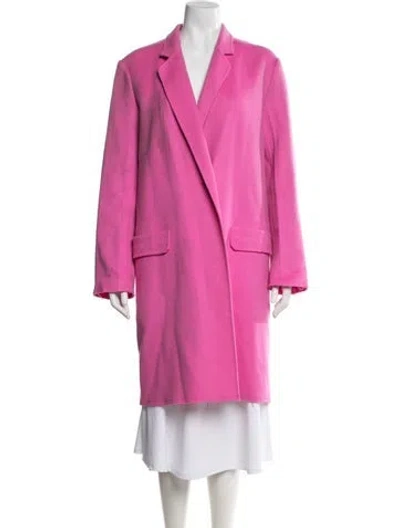 Pre-owned Helmut Lang Wool Jacket In Pink