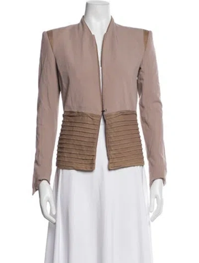 Pre-owned Helmut Lang Wool Jacket In Pink