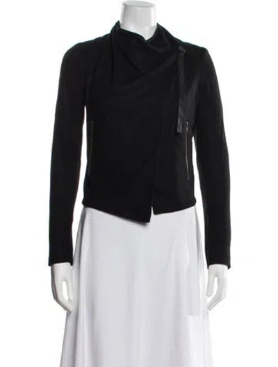 Pre-owned Helmut Lang Wool Jacket W/ Tags In Black