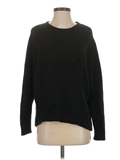 Pre-owned Helmut Lang Wool Pullover Sweater In Black