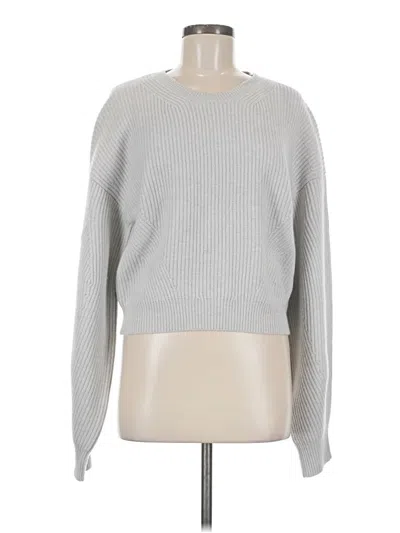 Pre-owned Helmut Lang Wool Pullover Sweater In Gray