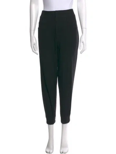 Pre-owned Helmut Lang Wool Skinny Leg Pants In Black