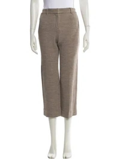 Pre-owned Helmut Lang Wool Straight Leg Pants In Neutral