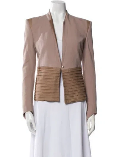 Pre-owned Helmut Lang Wool Striped Vest W/ Tags In Pink