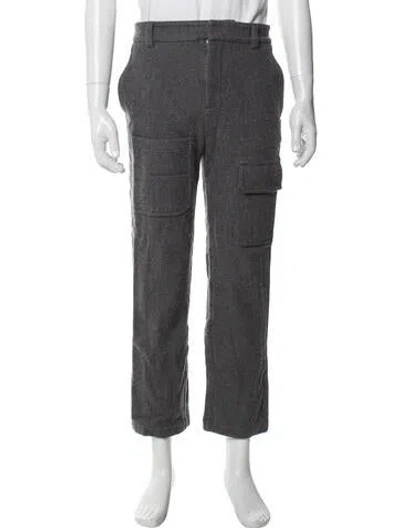 Pre-owned Helmut Lang Wool Sweatpants In Gray