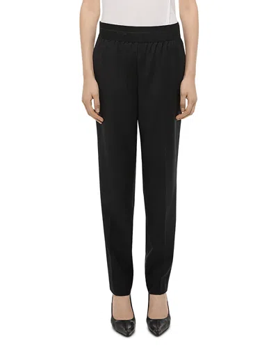 HELMUT LANG WOOL TAPERED PANTS