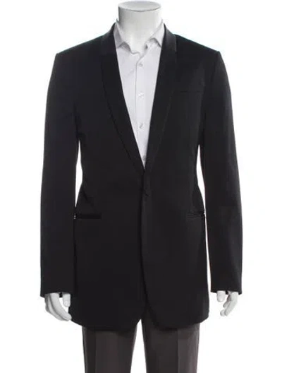 Pre-owned Helmut Lang Wool Two-piece Blazer In Gray