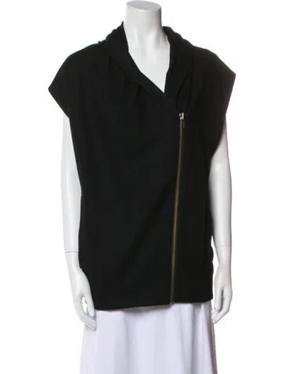 Pre-owned Helmut Lang Wool Vest In Black