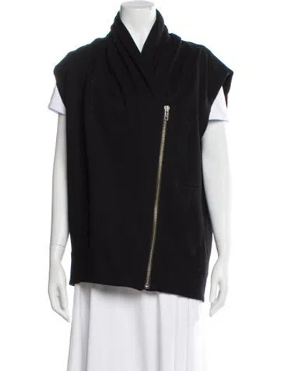 Pre-owned Helmut Lang Wool Vest In Black