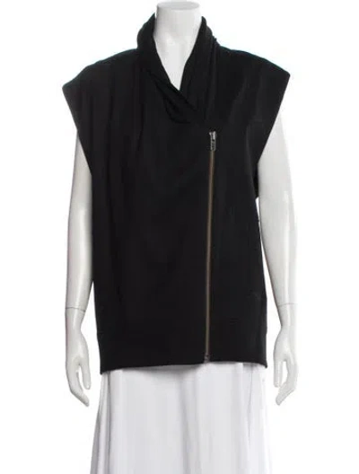Pre-owned Helmut Lang Wool Vest In Black