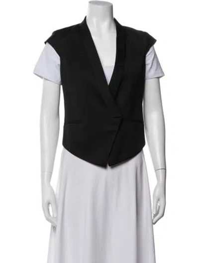 Pre-owned Helmut Lang Wool Vest In Blue