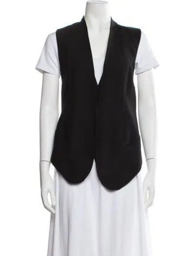 Pre-owned Helmut Lang Wool Vest In Gray