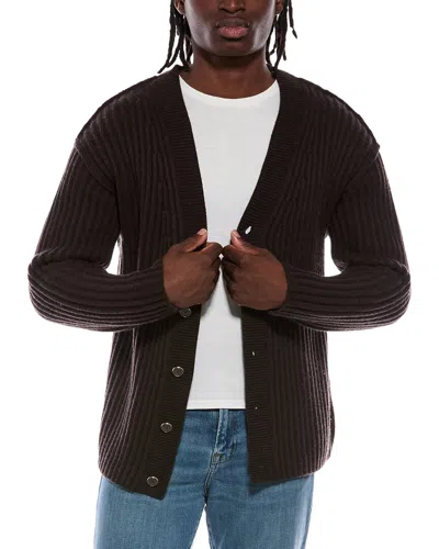 Helmut Lang Wool-blend Cardigan In Multi