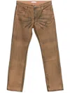 Helmut Lang Worker Jeans In Brown