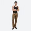Helmut Lang Worker Jeans In Waxed Oil Stain