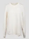 Helmut Lang Distressed Oversize Sweater