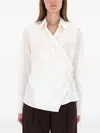 Helmut Lang Shirt "wrap" In White