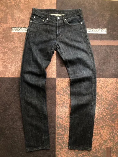 Pre-owned Helmut Lang X Vintage Bestoffer Vintage Helmut Lang Slim Fit Jeans In Blue Denim