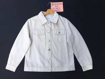 Pre-owned Helmut Lang X Vintage Helmut Lang Cotton Buttons Jacket In White