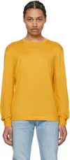 Helmut Lang Men's Wool & Silk-blend Crewneck Sweater In Taxi Yellow - Wac