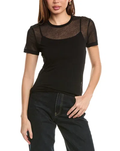 Helmut Lang Zeroscape T-shirt In Black