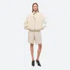Helmut Lang Zip Bomber In Oat