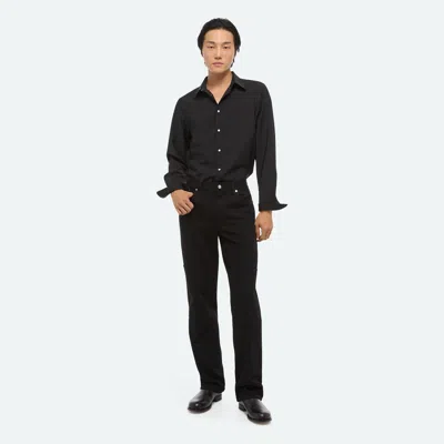 Helmut Lang Zip Carpenter Jeans In Black