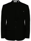 Helmut Lang Zip Classic Blazer In Black