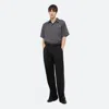 Helmut Lang Zip Double-pleated Trousers In Black