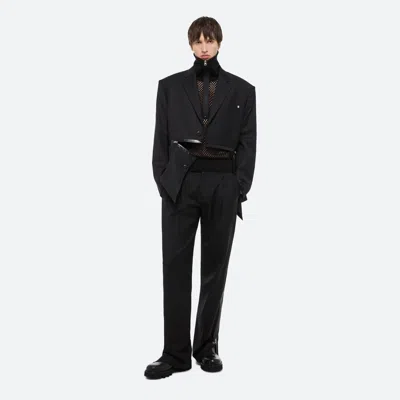 Helmut Lang Zip Driver Blazer In Black