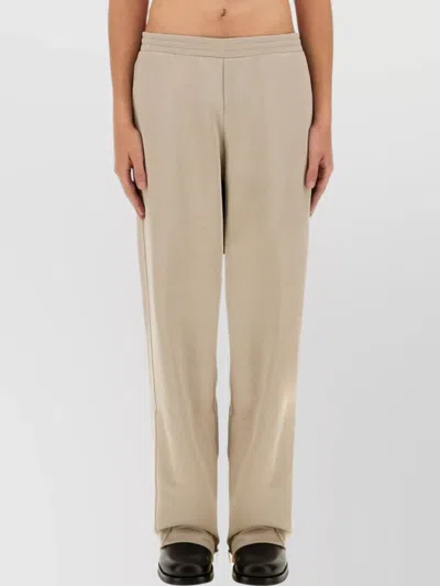 Helmut Lang Zippered Straight Leg Jogging Pants