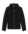 Helmut Lang Men's Wool-cashmere Mohawk Zip Hoodie In Black