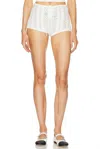 Helsa Adam Shorts In White