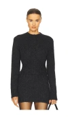 Helsa Annabelle Cardigan In Charcoal