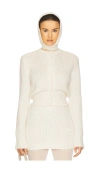 Helsa Annabelle Cardigan In Ivory
