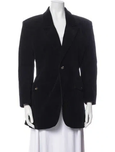 Pre-owned Helsa Blazer In Black
