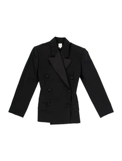 Pre-owned Helsa Blazer In Black