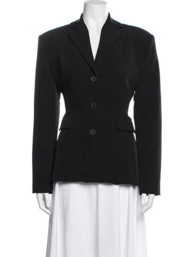 Pre-owned Helsa Blazer In Black