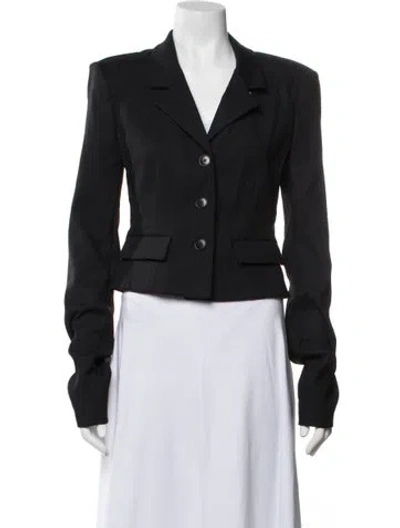 Pre-owned Helsa Blazer In Blue