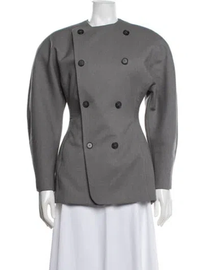 Pre-owned Helsa Blazer In Grey