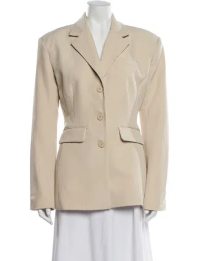 Pre-owned Helsa Blazer In Neutral