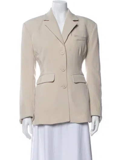 Pre-owned Helsa Blazer In Neutrals