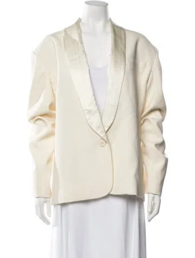Pre-owned Helsa Blazer In Neutrals