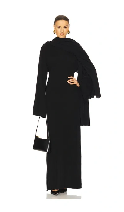 Helsa Boden Cashmere Maxi Dress In Black